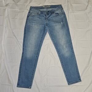 Old Navy The/LE Boyfriend Jeans Women’s Sz 2 Blue Mid Rise Relaxed Fit Casual